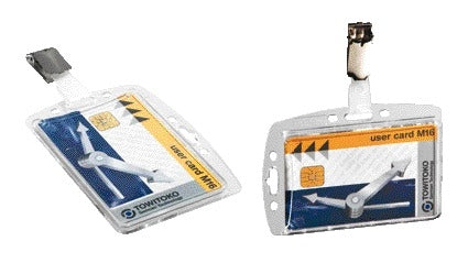 Durable Bedrijfspas Badge met Clip 54x85mm - 3