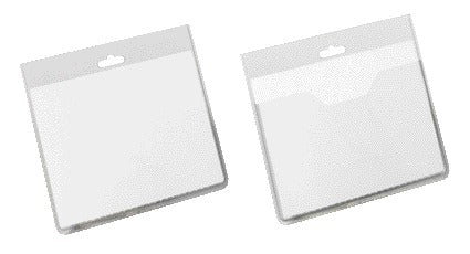 Open Badgehouder 60x90mm, Combineer met Koord of Ketting - 2