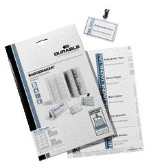 Duraprint insteekkaarten 60x90mm, A4-formaat - 2