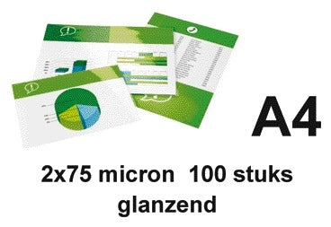 Quantore A4 Plastificeerhoes 2x75 Micron - 2