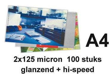 GBC A4 Hi-Speed Plastificeerhoes 2x125 Micron - 2