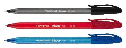 Papermate Inkjoy 100 M Blauw – snel en zuiver schrijven - 2