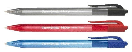 Papermate InkJoy 100 RT M zwart balpen - 3