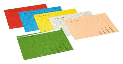 Vouwmap Secolor A4 Ongelijk Blauw - 2