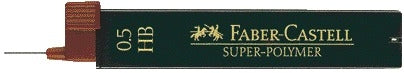 Faber-Castell HB Potloodstift 0.5mm, Voor Schrijven en Tekenen