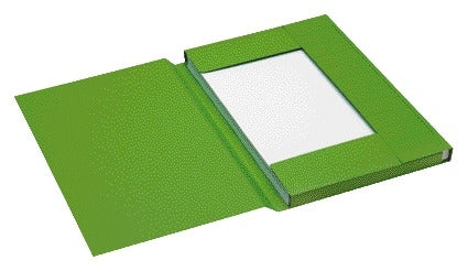 Dossiermap Secolor folio groen, 240x348 mm, FSC, 3 kleppen