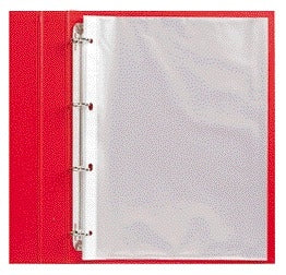 Showtas Quantore A4 PP 4-rings, open bovenzijde, 0.08 mm