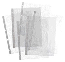 Showtas Qbasic A4 4-rings PP 0.05mm, copysafe en open bovenzijde - 2