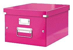 Leitz WOW Click Store Opbergdoos 281x200x370mm roze
