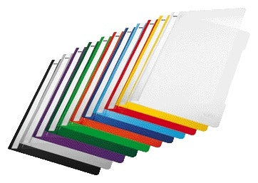 Leitz A4 PVC Snellechtmap in lichtgroen met identificatiestrook - 2