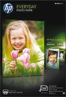 Fotopapier HP CR757A 10x15 cm 200 g/m² glans