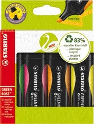 Stabilo Green Boss Milieuvriendelijke Markeerpen 2-5mm Assorti
