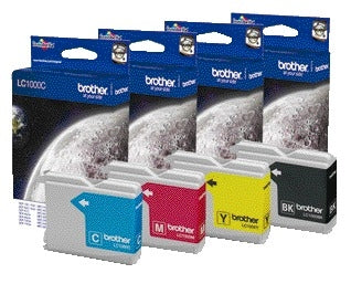 Brother LC-1000M Rood Inktcartridge, 400 Pagina’s - 2