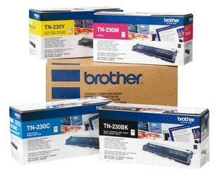 Toner Brother TN-230Y Geel - 1400 Pagina’s, Origineel voor Brother printers - 2