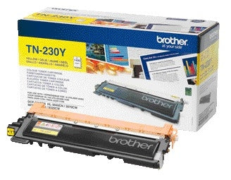 Toner Brother TN-230Y Geel - 1400 Pagina’s, Origineel voor Brother printers