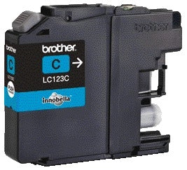 Inktcartridge Brother LC-123C blauw voor scherpe kleurenafdrukken - 2