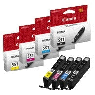 Canon CLI-551 blauw inktcartridge XL/HC - 2