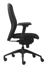 Bureaustoel Euroseats Vigo 002 zwart, NEN1335, synchroonmechaniek - 2