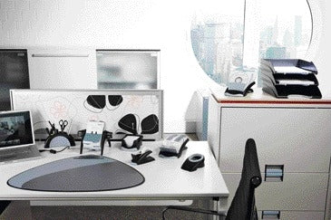 Durable Visifix Visitekaartmolen + 200 hoesjes, zwart - 2