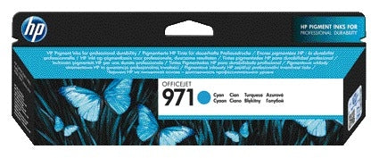 HP 971 Blauw Inktcartridge CN622AE voor grote afdrukvolumes