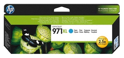 HP 971XL Blauw Inktcartridge CN626AE voor HP Printers