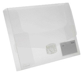 Elastobox Rexel ICE A4+ 40mm, Transparant, Met Labelvenster