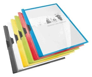 Durable Klemmap A4 zwart, 3mm capaciteit, metalen klem - 2