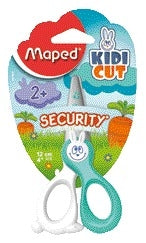 Kinderschaar Maped KidiCut 12cm in vrolijke kleuren, geschikt vanaf 2 jaar - 3
