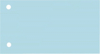 Elba Scheidingsstrook 2-rings 225x120mm 190g Blauw