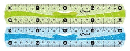 Maped Flex Liniaal 20cm met Grip Assorti
