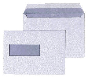Envelop Hermes EA5 venster, 80g, 500 stuks - 2