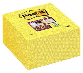 Post-it Super Sticky notities 76x76mm, neon, 350 vellen