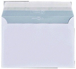 Envelop Hermes bank C6 114x162 80g wit, FSC-gecertificeerd, 50 stuks - 2