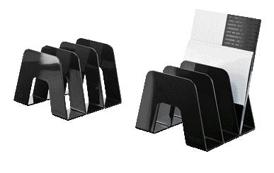 Han catalogusrek 3-vaks zwart - 2