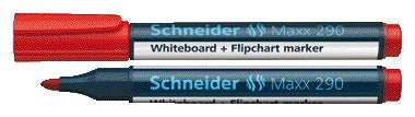 Schneider Maxx 290 Whiteboard Viltstift Rood 2-3mm