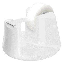 Tesa Plakbandhouder + 1 rol tape, 19 mm x 33 m wit