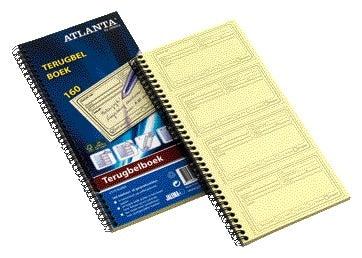 Terugbelboek Djois Recy 74x128mm 400 Notities, 100 Vel