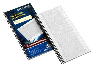 KM Registratieboek Djois Atl 2-vel Spiraal 40 Bladen