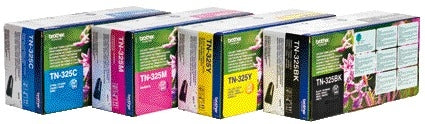 Toner Brother TN-325C Blauw - 3500 Pagina’s, Origineel voor Brother printers - 2