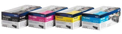 Brother TN-326M Rood Toner voor Brother printers - 2