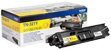 Brother TN-321Y Geel Toner | Origineel, 1500 Pagina's