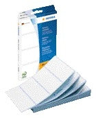 Herma adreslabel 4300, 88x35mm, 250 stuks, zig-zag gevouwen - 2