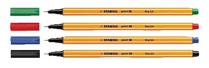 Stabilo Point 88 Fineliner 0,4mm Smaragdgroen - 2