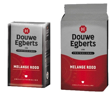 Douwe Egberts Snelfilter Melange Rood Koffie 500gr - 4