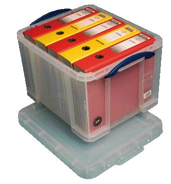 Opbergdoos Really Useful 35 liter, transparant - 4