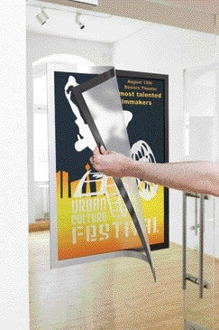DURAFRAME Poster A2 Zelfklevend Zilvergrijs - 2