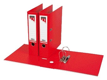 Quantore A4 80mm Rood PP Hefboordner