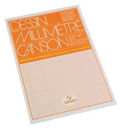 Millimeterblok Canson A3 90 g/m² lichtbruin - 2