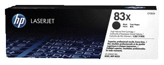 HP CF283X 83X Zwarte High Capacity Tonercartridge