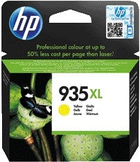 HP 935XL Gele Inktcartridge, hoge capaciteit, tot 825 pagina's
